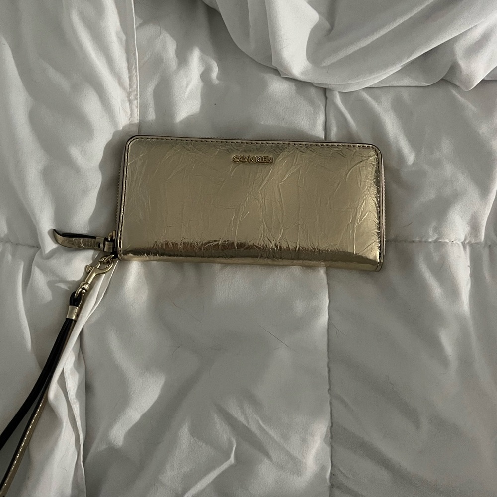 Calvin Klein Wallet Gold